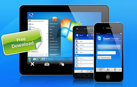 A free version of TeamViewer is available