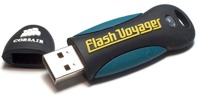 A typical USB flash drive
