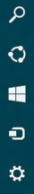 The Charms Bar in Windows 8