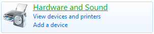 Hardware and Sound option