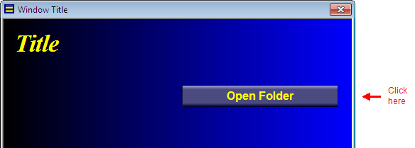 Open Folder button