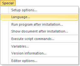 Special - Language