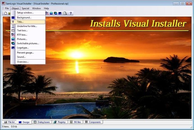 Visual Installer