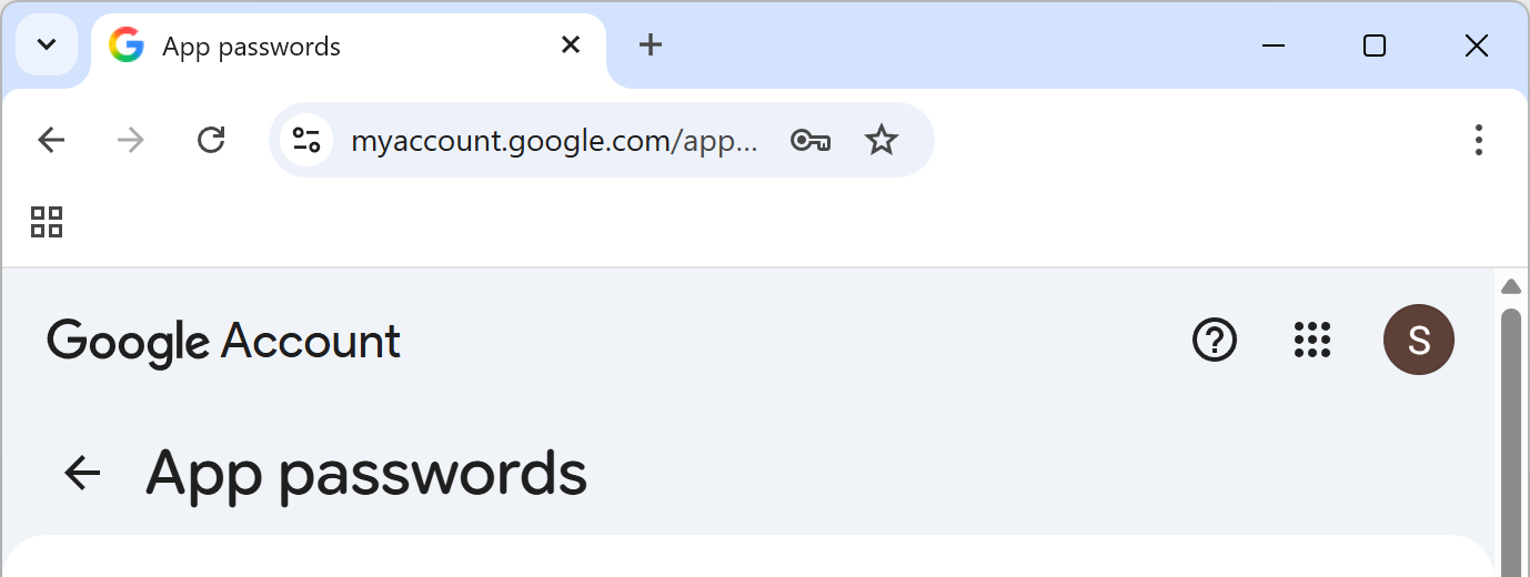 Google - App password (1)