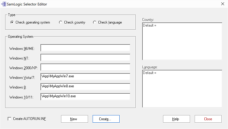 SamLogic Selector