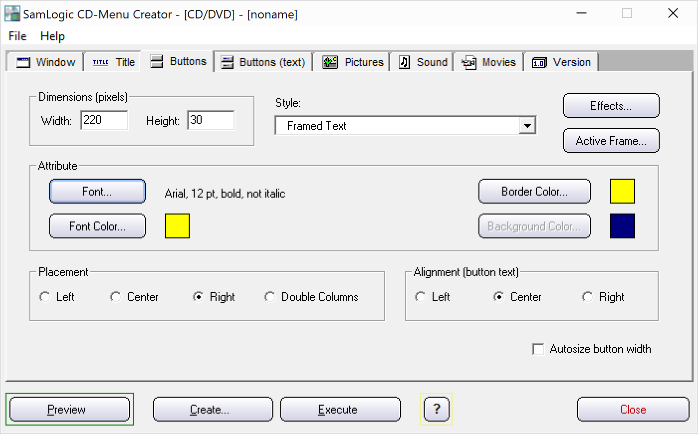 CD-Menu Creator