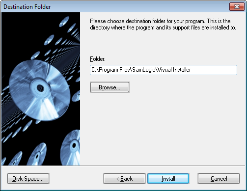 Picture - Setup dialog box 1